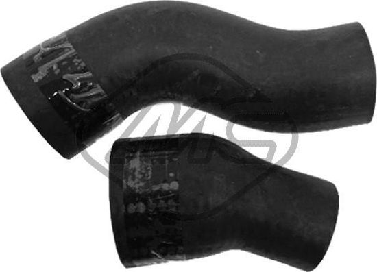 Патрубок интеркулера Metalcaucho для Citroen Jumper II 2006-2026. Артикул 09199