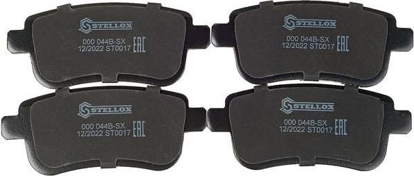 Тормозные колодки Stellox. Артикул 000 044B-SX