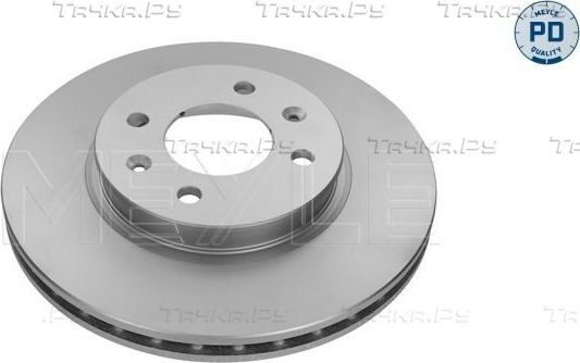 Тормозной диск Meyle PD передний для Kia Rio III 2011-2017. Артикул 37-15 521 0037/PD