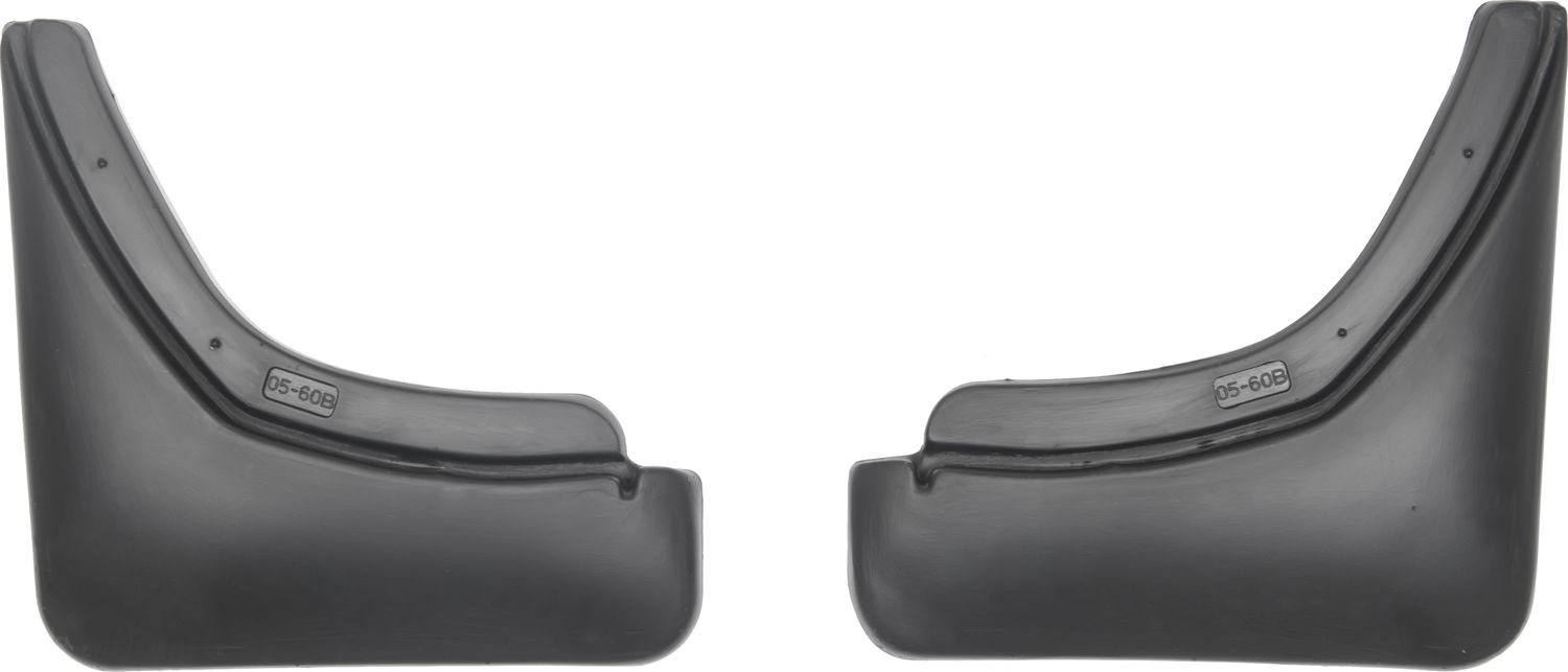 Брызговики 3D Norplast задняя пара для Audi Q3 2011-2026. Артикул NPL-Br-05-60B