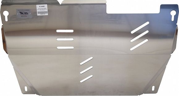 Защита алюминиевая АВС-Дизайн для картера и КПП Nissan Murano Z51 2008-2015. Артикул 15.15ABC