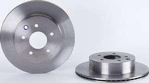 Тормозной диск Brembo задний для Nissan X-Trail T32 2013-2025. Артикул 09.8969.20