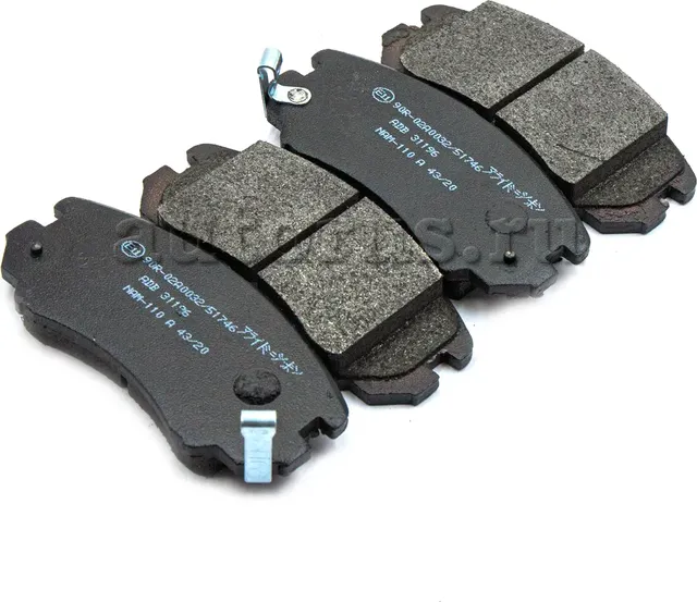 Колодки тормозные HYUNDAI Tucson KIA Sportage (04-) передние (4шт.) ALLIED NIPPO (Allied Nippon). Артикул ADB31196