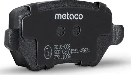 Колодки тормозные OPEL ASTRA H 04- задн. (Metaco). Артикул 3010008