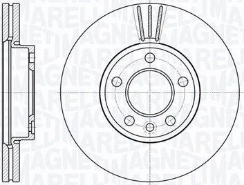 Тормозной диск Magneti Marelli. Артикул 361302040316