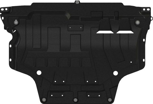Защита Шериф (1,8 мм) для картера и КПП Skoda Octavia A7 2013-2020. Артикул 26.2680 V1