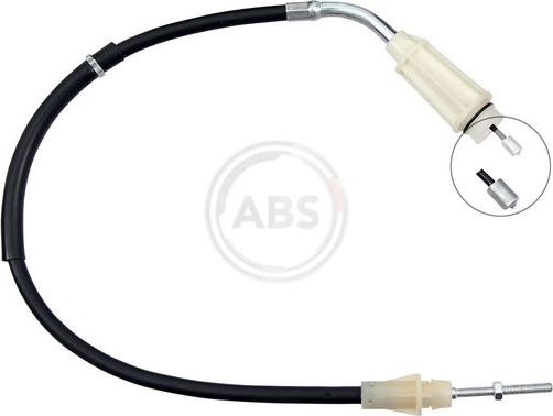 Трос ручника (тросик ручного тормоза) ABS. Артикул K17599