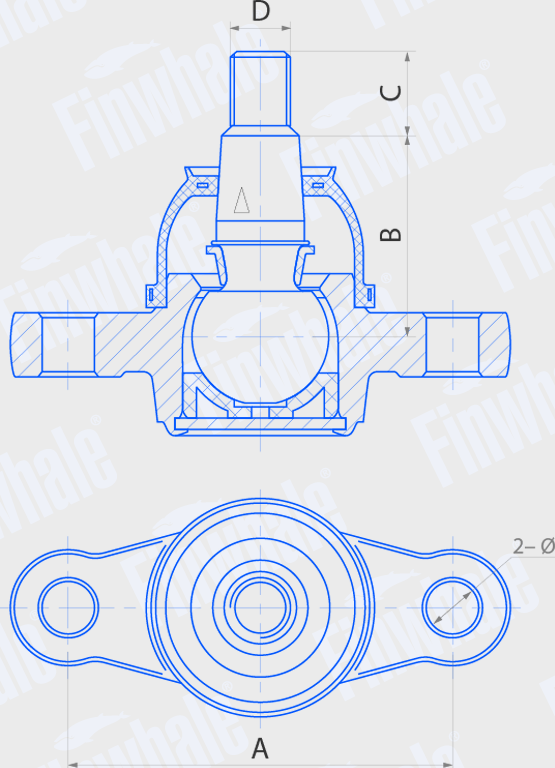 Шаровая опора Finwhale. Артикул BJ510