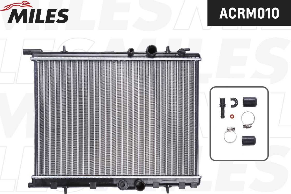 Радиатор охлаждения двигателя Miles (алюминий). Артикул ACRM010