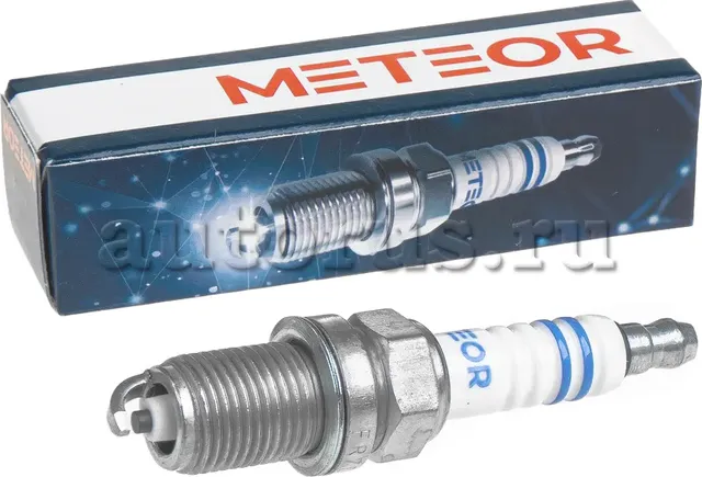 Свеча зажигания blue line (FR7DCX+)(BOSCH 0242235667) никель-иттрий (Meteor) Meteor. Артикул sa211