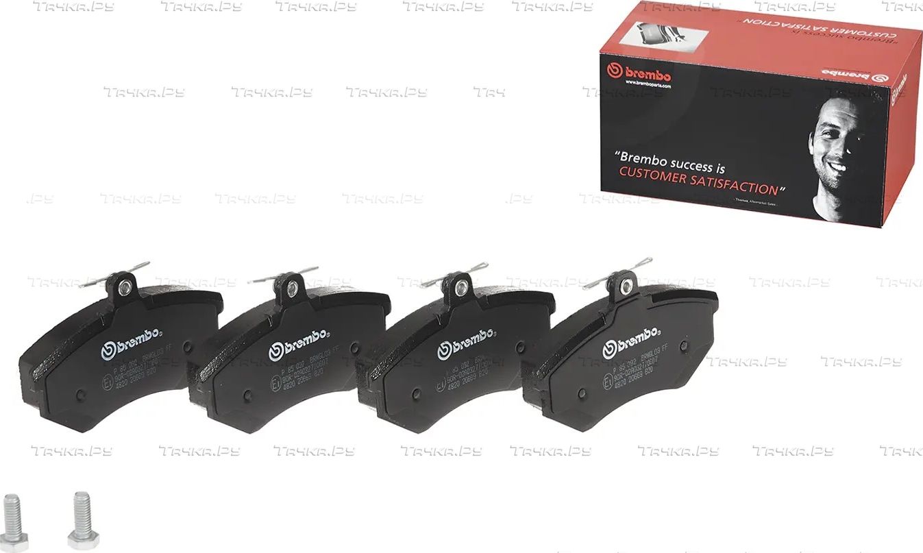 Тормозные колодки Brembo PRIME LINE передние для Chery CrossEastar (B14) 2007-2010. Артикул P 85 092