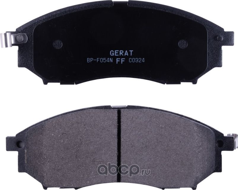 Тормозные колодки Gerat BP-F054N (передние) Normal Gerat. Артикул BPF054N
