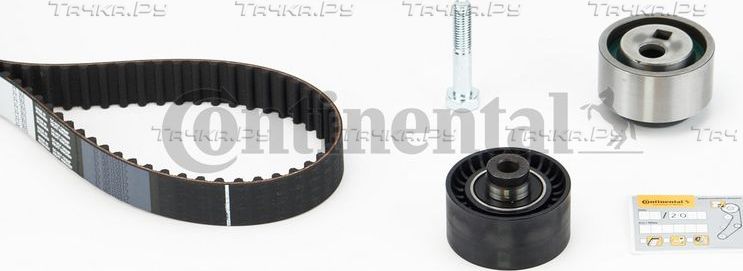 Ремень ГРМ с роликами (комплект) ContiTech. Артикул CT906K1