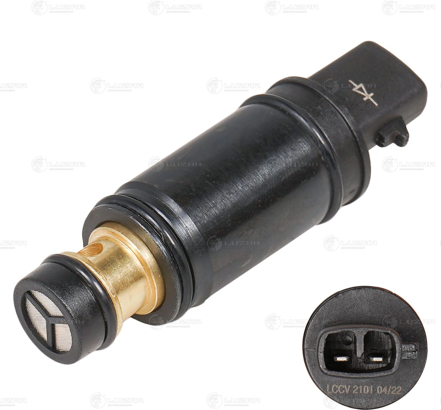 Клапан регулир. компрессора кондиц. OPEL CORSA D (06-) (тип DENSO) Luzar. Артикул LCCV 2101