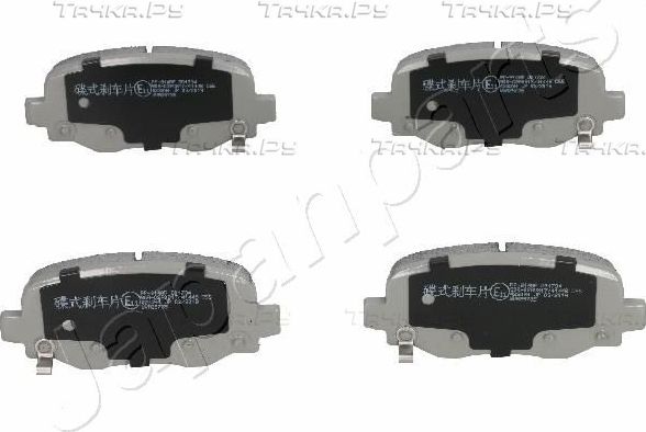 Тормозные колодки Japanparts. Артикул PP-914AF