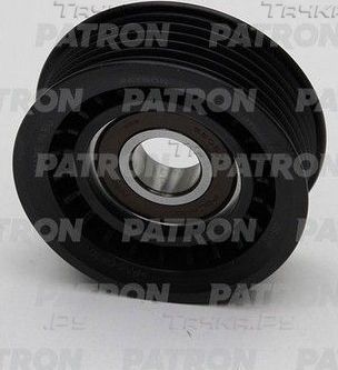 Натяжной ролик (натяжитель) приводного поликлинового ремня Patron. Артикул PT64052B