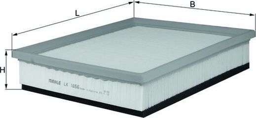 Воздушный фильтр Mahle-Knecht. Артикул LX 1656