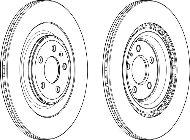Тормозной диск Ferodo Premier. Артикул DDF1990C
