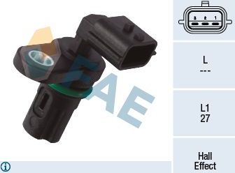 Датчик положения распредвала FAE. Артикул 79448