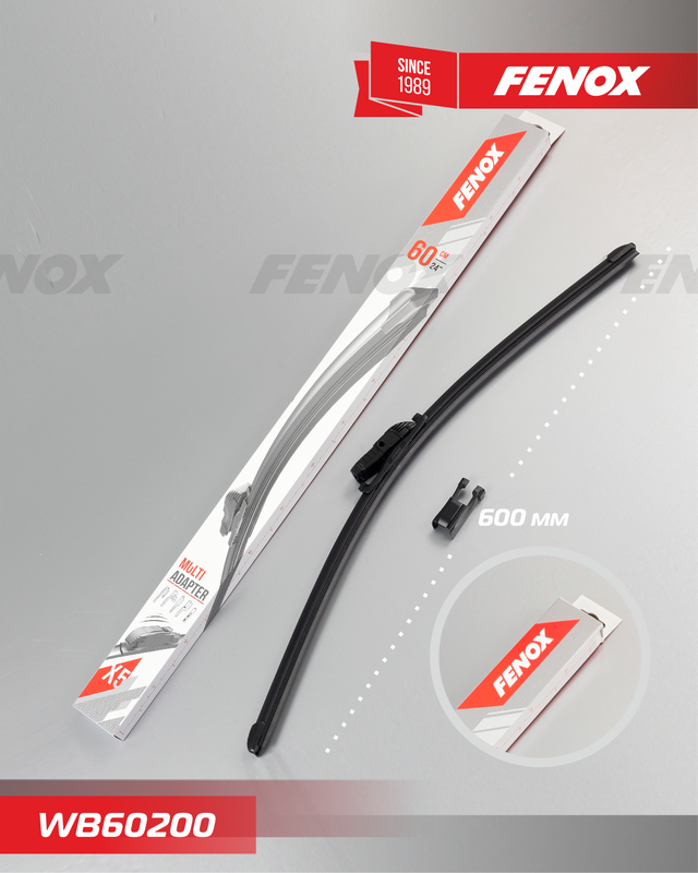Щетка стеклоочистителя (дворник) Fenox для Smart Forfour I (W454) 2004-2006. Артикул WB60200