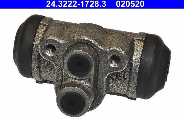 Тормозной цилиндр ATE (Серый чугун) задний правый для Suzuki Grand Vitara II 1998-2005. Артикул 24.3222-1728.3