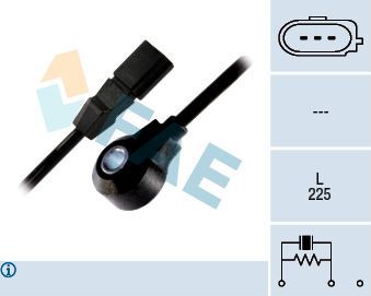 Датчик детонации FAE для Skoda Fabia I 2003-2008. Артикул 60126