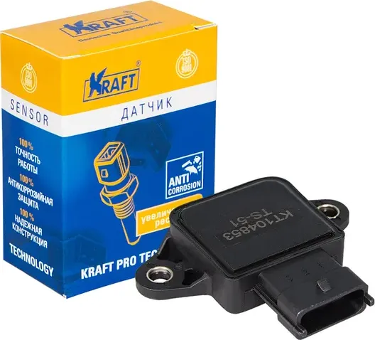 Датчик положения дроссельной заслонки (Kraft). Артикул KT104853