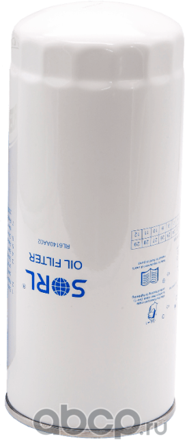 Фильтр масляный VOLVO RENAULT Trucks SORL Sorl. Артикул RL6140AA02