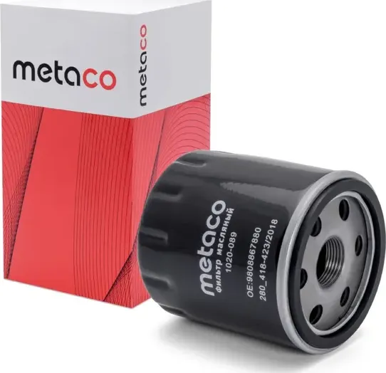 Фильтр масляный (Metaco). Артикул 1020-089