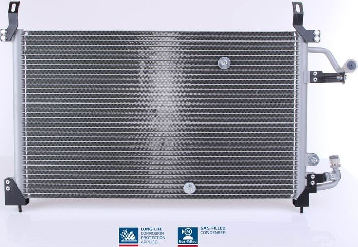 Радиатор кондиционера (конденсатор) Nissens (алюминий). Артикул 94424