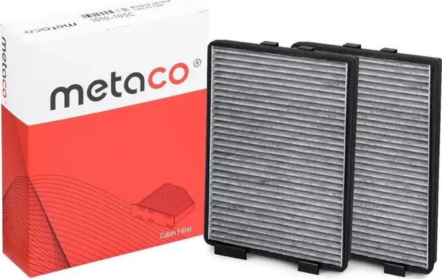 Фильтр салона угольный (Metaco). Артикул 1010105C