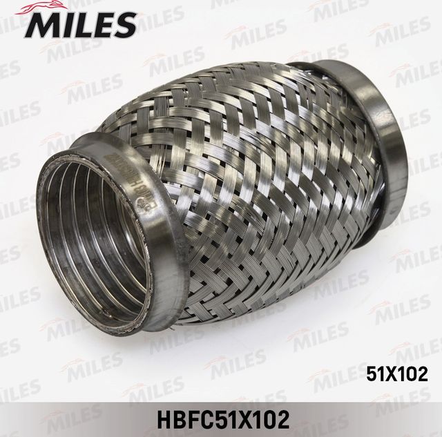 Гофра глушителя Miles. Артикул HBFC51X102