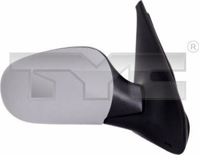 Зеркало боковое TYC левое для Renault Clio II 1998-2001. Артикул 328-0012