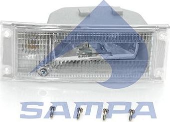 Фара противотуманная Sampa правая для Volvo  FMX 1998-2005. Артикул 032.239