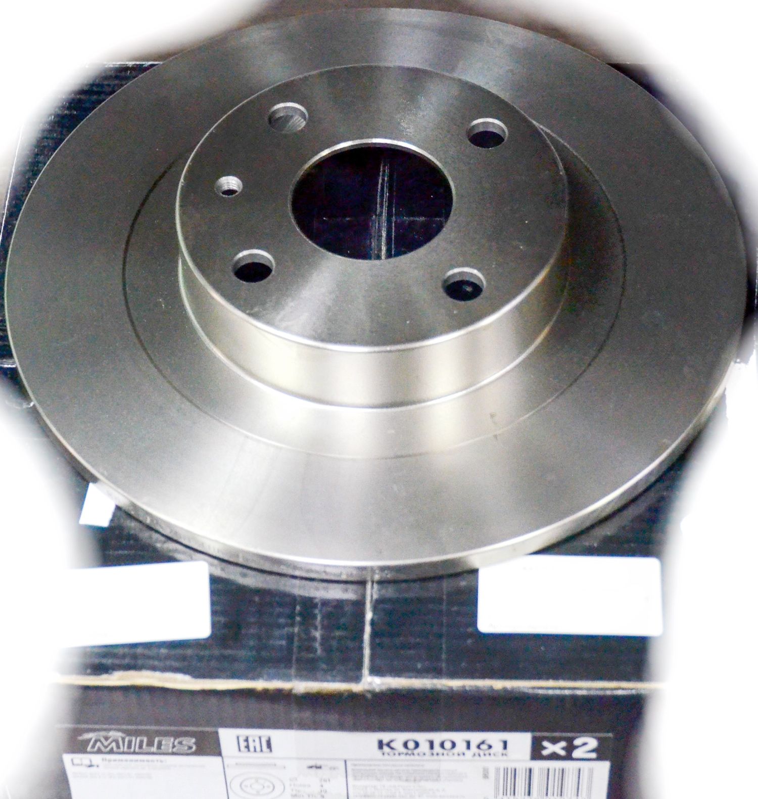 Тормозной диск Miles. Артикул K010161