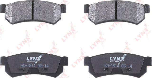 Тормозные колодки LYNXauto. Артикул BD-1814