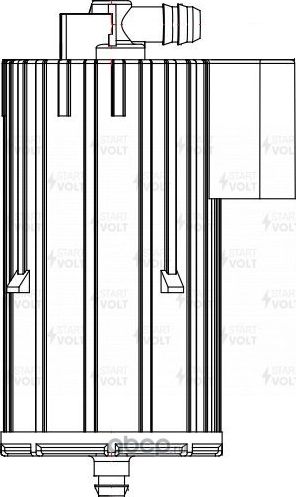 Топливный фильтр StartVOLT для Chevrolet Spark III 2010-2016. Артикул VS-FF 0514