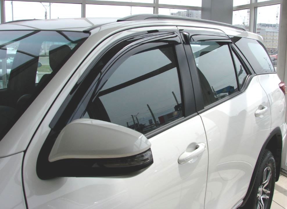 Дефлекторы SIM для окон Toyota Fortuner II 2017-2020. Артикул STOFOR1532