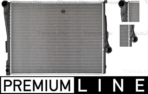 Радиатор охлаждения двигателя Mahle Premium. Артикул CR 456 000P