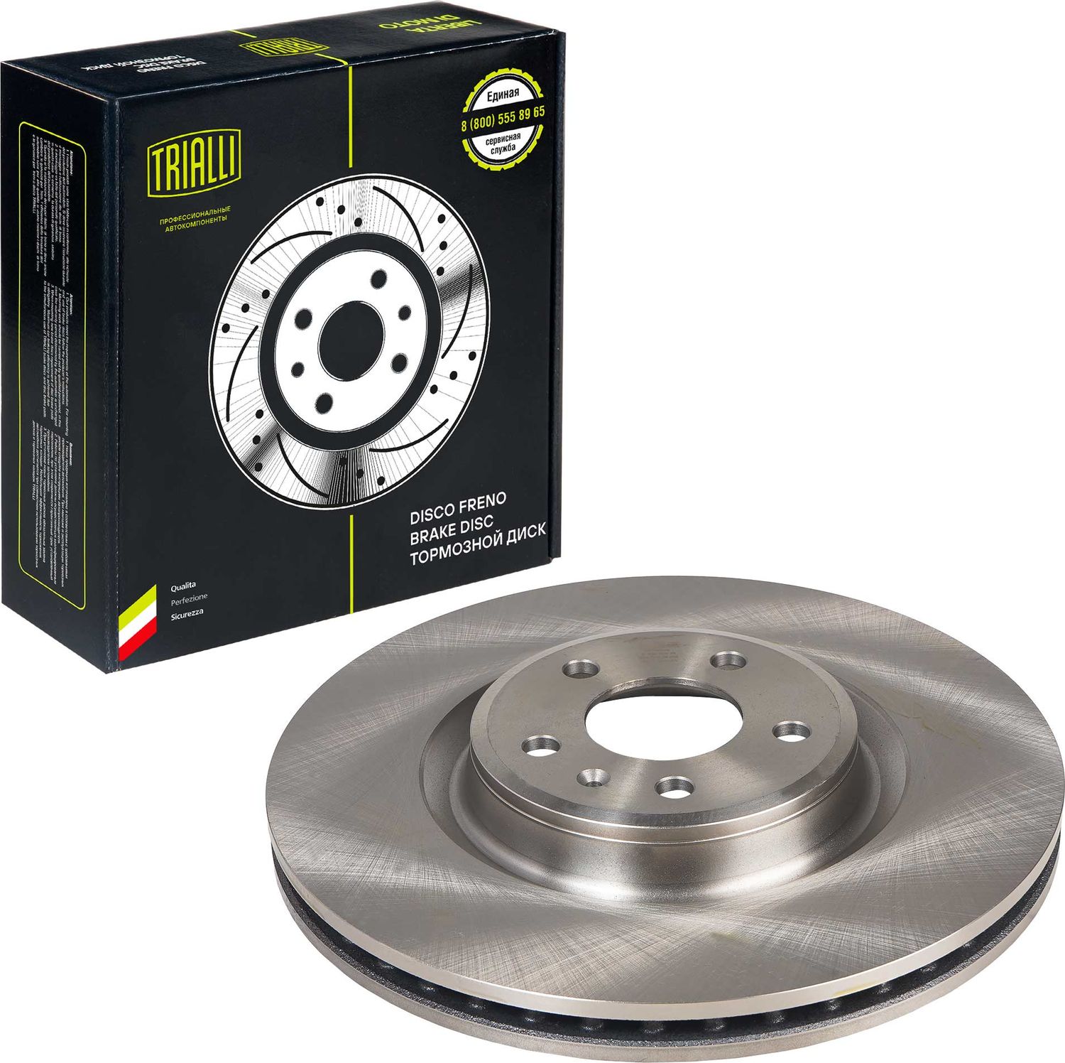 Тормозной диск Trialli. Артикул DF 180136