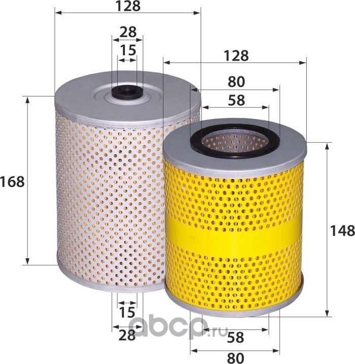 Фильтр масляный (RB-Exide). Артикул O360