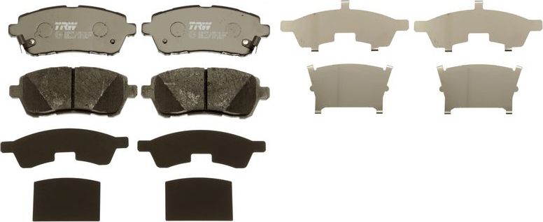 Тормозные колодки TRW COTEC. Артикул GDB3437