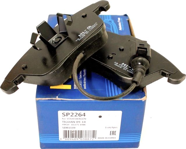 Тормозные колодки Sangsin Hi-Q. Артикул SP2264