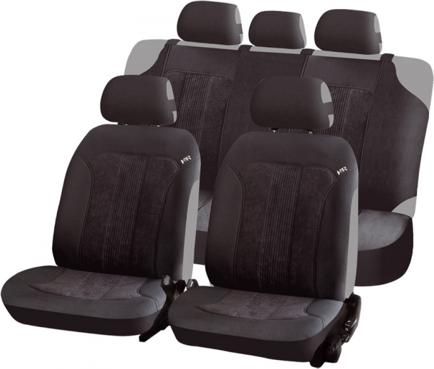 Чехлы универсальные Hadar Rosen Trend Plus облегченные на сидения авто, цвет Черный. Артикул 22100