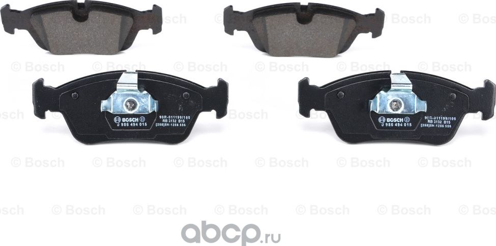 Колодки торм к-т BMW E36  E46 (Bosch). Артикул 986494015