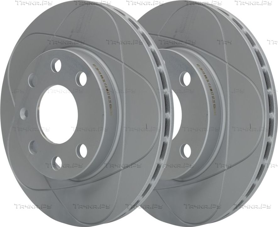 Тормозной диск ATE PowerDisc передний для Opel Astra F 1991-2001. Артикул 24.0320-0115.1
