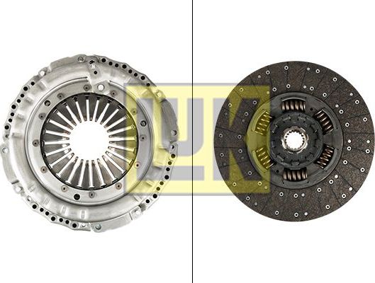 Сцепление (комплект) LuK RepSet SmarTAC. Артикул 643 3397 09