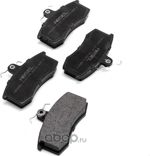 Колодки тормозные передние (Absel). Артикул LA420001