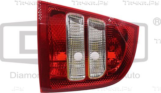 Фонарь задний DPA правый для Skoda Octavia Tour 1996-2010. Артикул 89450202202