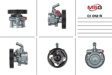 CI012R Насос ГУР восстановленный Citroen Berlingo 2002-, Peugeot Partner 2002 (MSG). Артикул CI012R